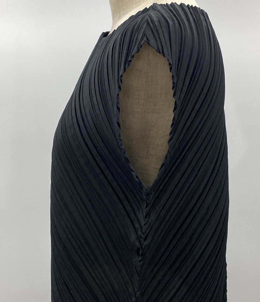 プリーツプリーズ ノースリーブ チュニック丈 PP01-JT742 レディース SIZE 3 PLEATS PLEASE
