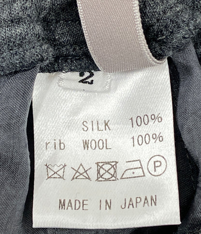 ユライヤ シルクリブパンツ メンズ SIZE 2 uryya