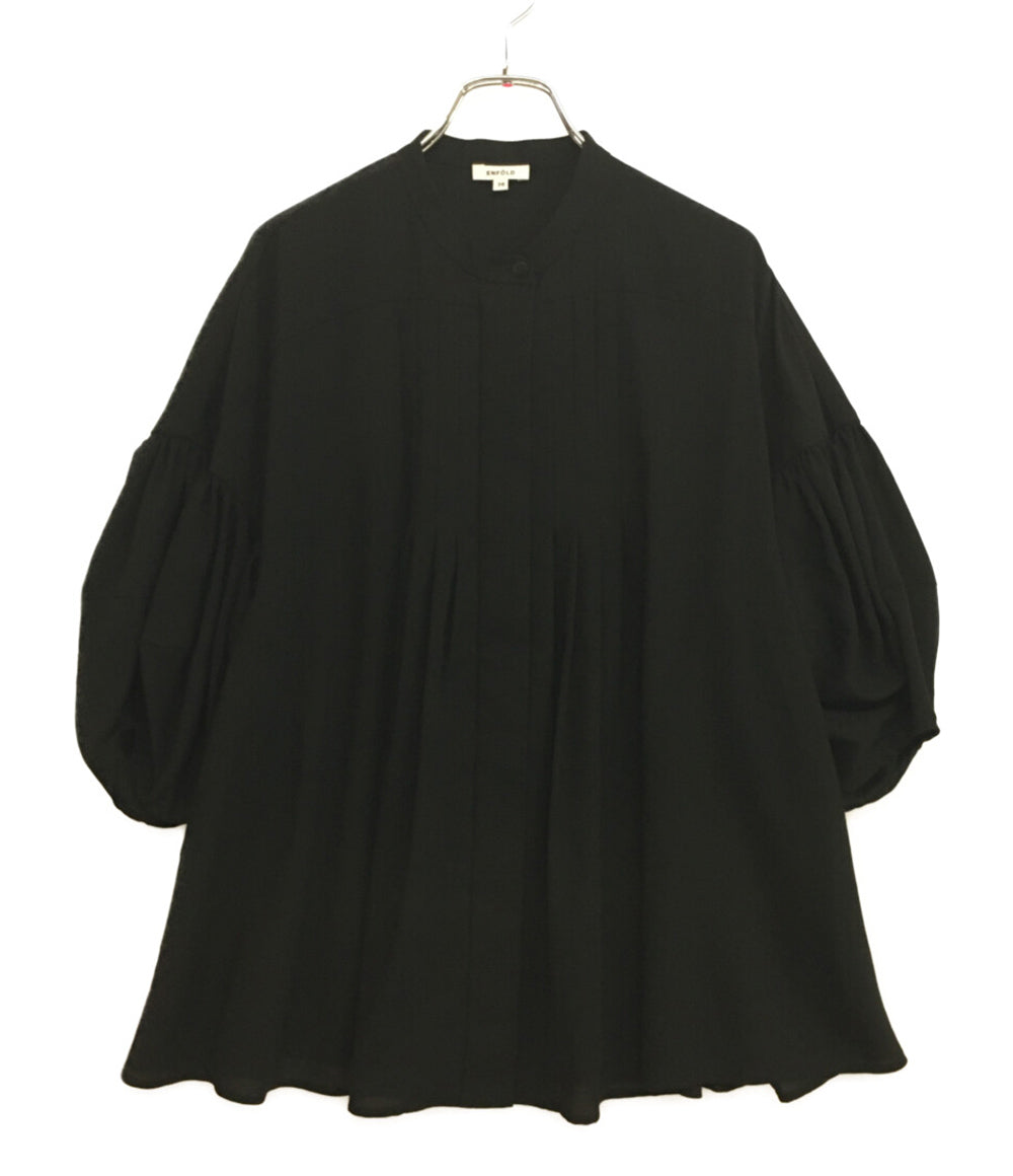 エンフォルド 長袖ブラウス 2WAY A-LINE PULLOVER レディース SIZE 38 ENFOLD