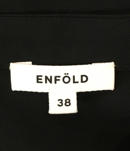 エンフォルド 長袖ブラウス 2WAY A-LINE PULLOVER レディース SIZE 38 ENFOLD