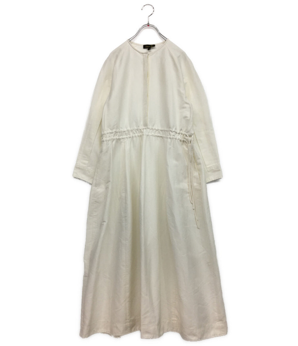 Drawer 七分袖ワンピース 6526-234-1328 レディース SIZE 36 ドゥロワー