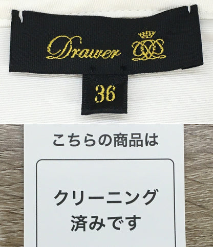 Drawer 七分袖ワンピース 6526-234-1328 レディース SIZE 36 ドゥロワー