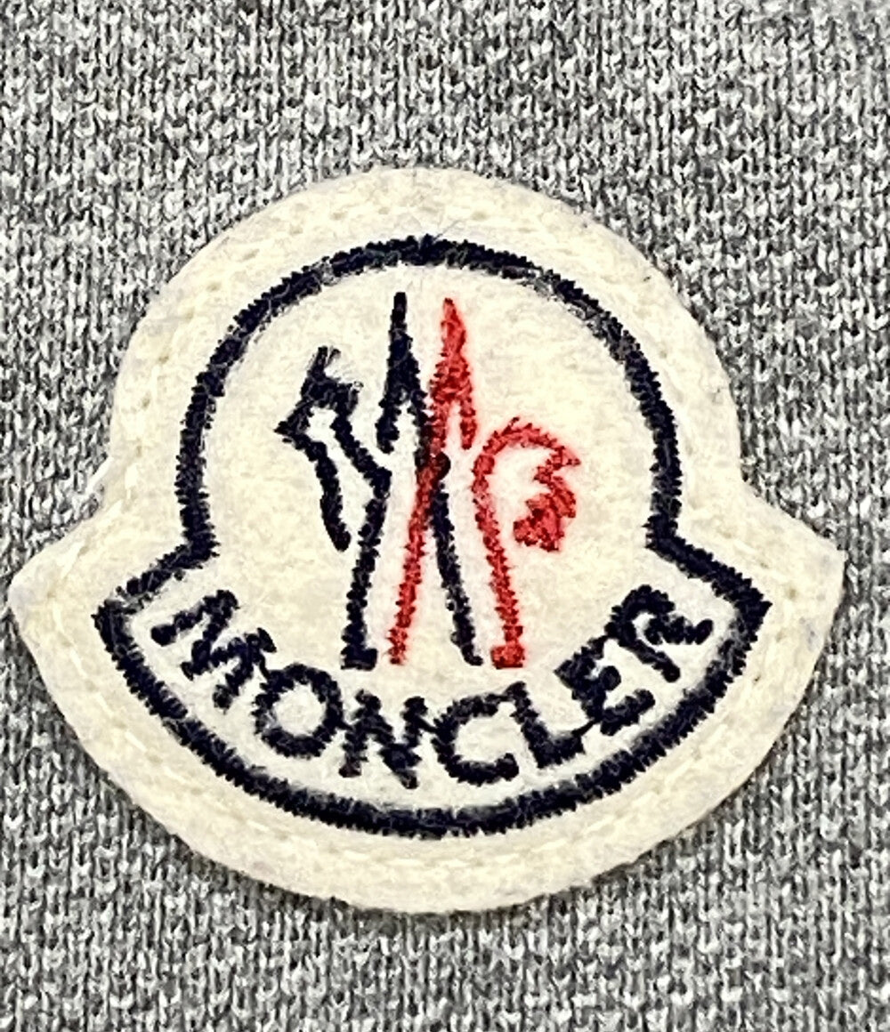 モンクレール ポロシャツ グレー ワンポイント メンズ SIZE Ｓ MONCLER