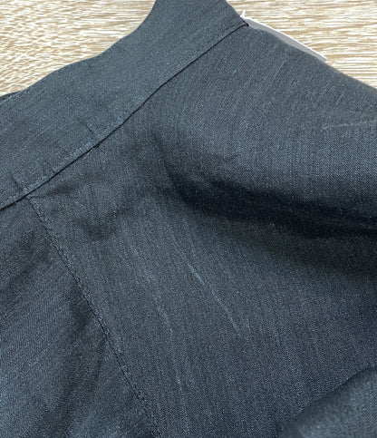 プルミエ アロンディスモン 長袖ワンピース リネン混シャツ レディース SIZE 38 1er Arrondissement