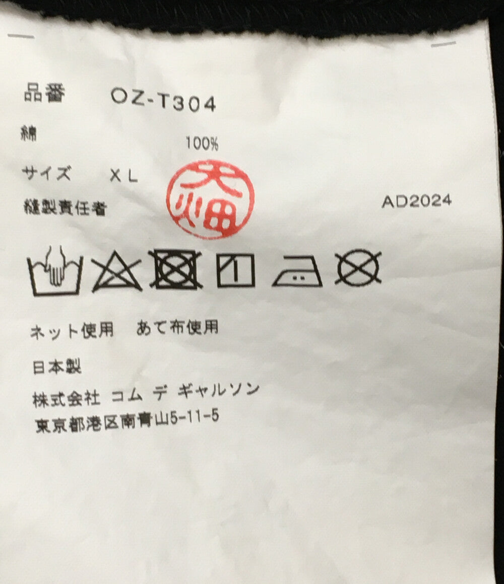 コムデギャルソン 半袖Ｔシャツ CDGロゴプリント 24SS OZ-T304 メンズ SIZE XL COMME des GARCONS