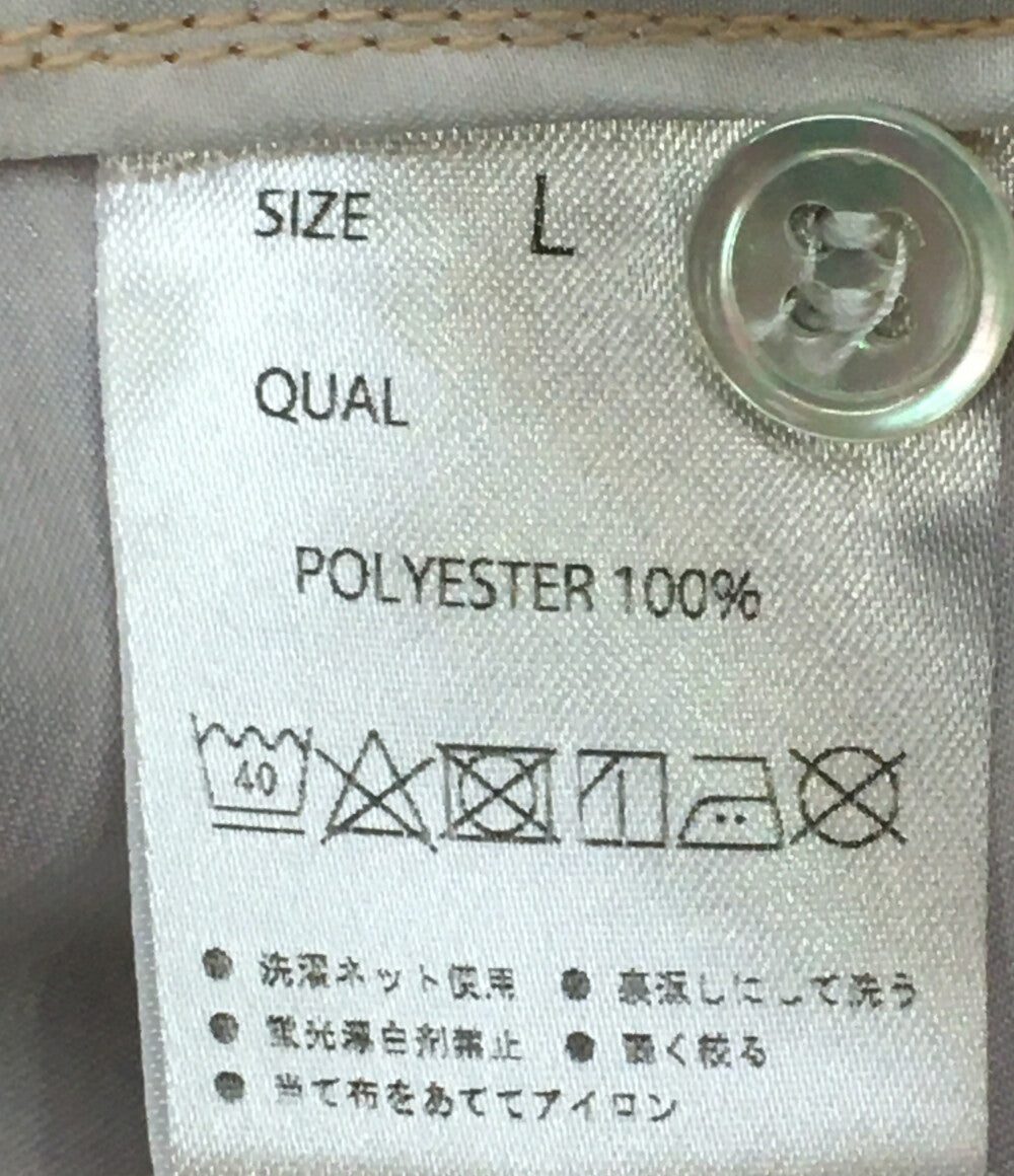 美品 メイソンメイズ 長袖シャツ メンズ SIZE L MASON MAZE