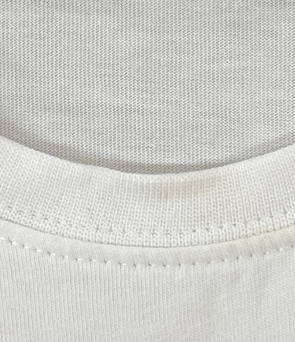 MSGM 半袖Ｔシャツ MILANO WHITE ACID YELLOW T-SHIRT メンズ SIZE S エムエスジーエム