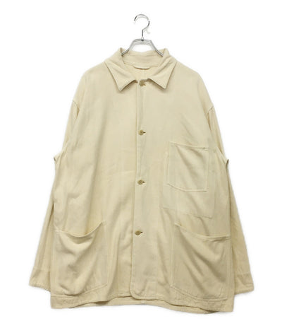 コモリ 長袖シャツ シルクネップ 1938 メンズ SIZE 4 COMOLI
