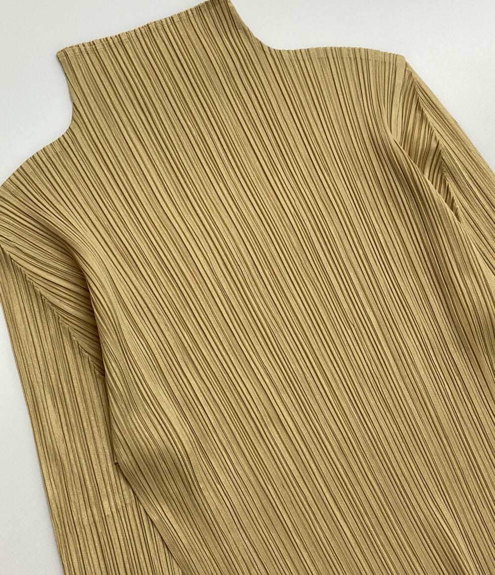 イッセイミヤケ プリーツ 長袖Ｔシャツ PP05-JK604 レディース SIZE M ISSEY MIYAKE