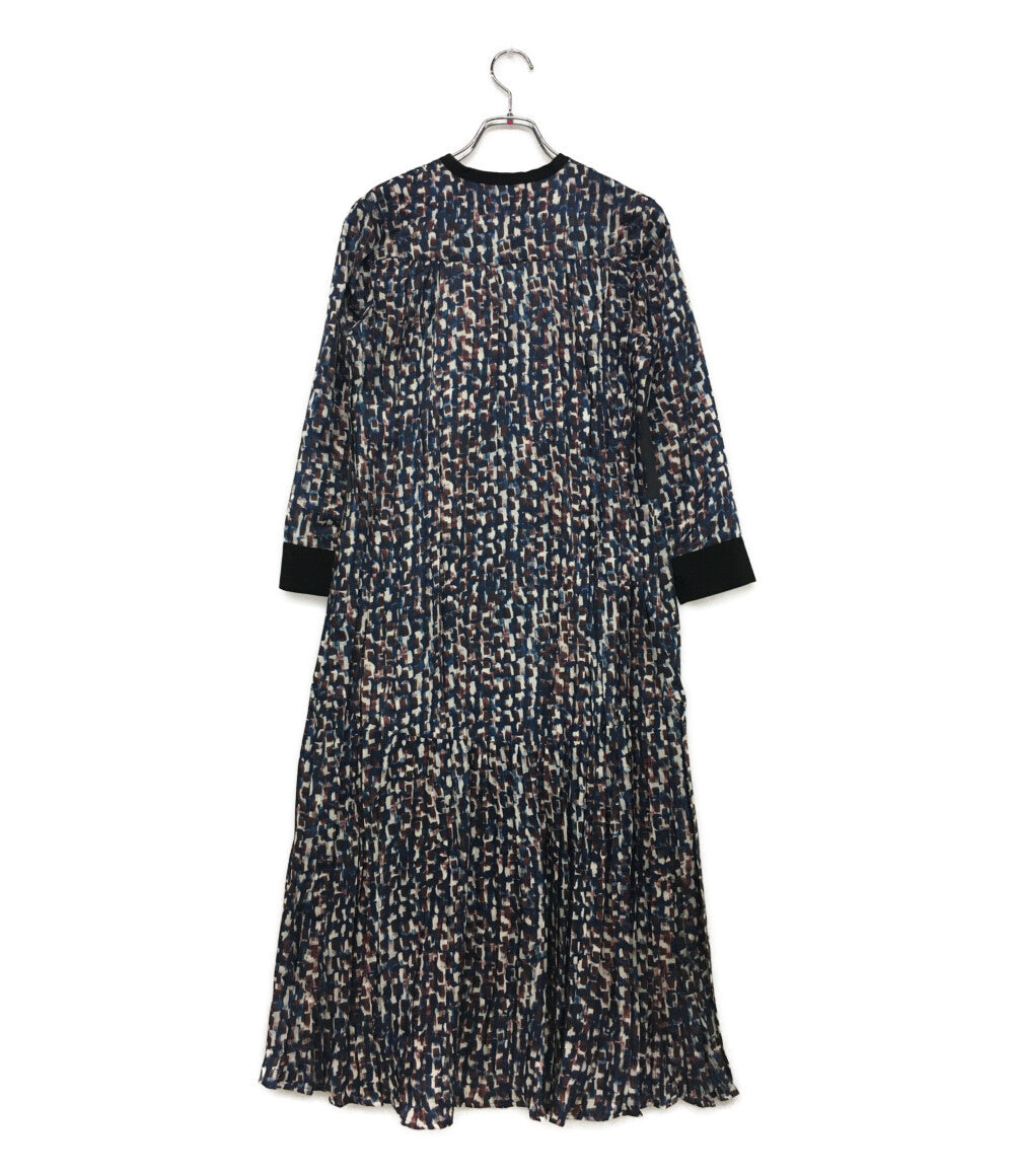 アカネウツノミヤ 七分袖ワンピース グラデーション WAM-FOP27-2003 レディース SIZE 36 AKANE UTSUNOMIYA