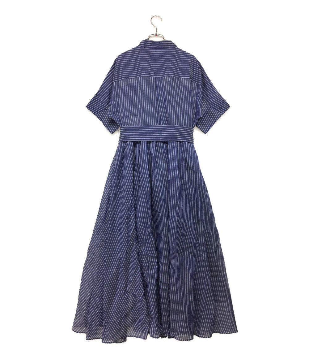 エブール 半袖ワンピース ストライプ レディース SIZE 36 Ebure