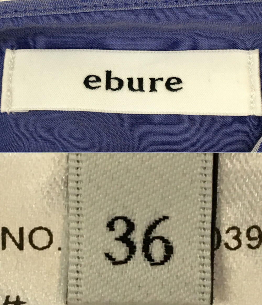 エブール 半袖ワンピース ストライプ レディース SIZE 36 Ebure