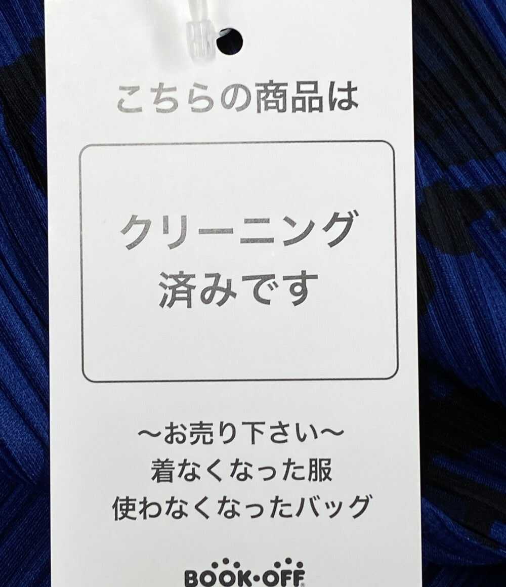 プリーツプリーズ  スカート  キッチン ブルー     PP63-JG786 レディース SIZE 3  PLEATS PLEASE