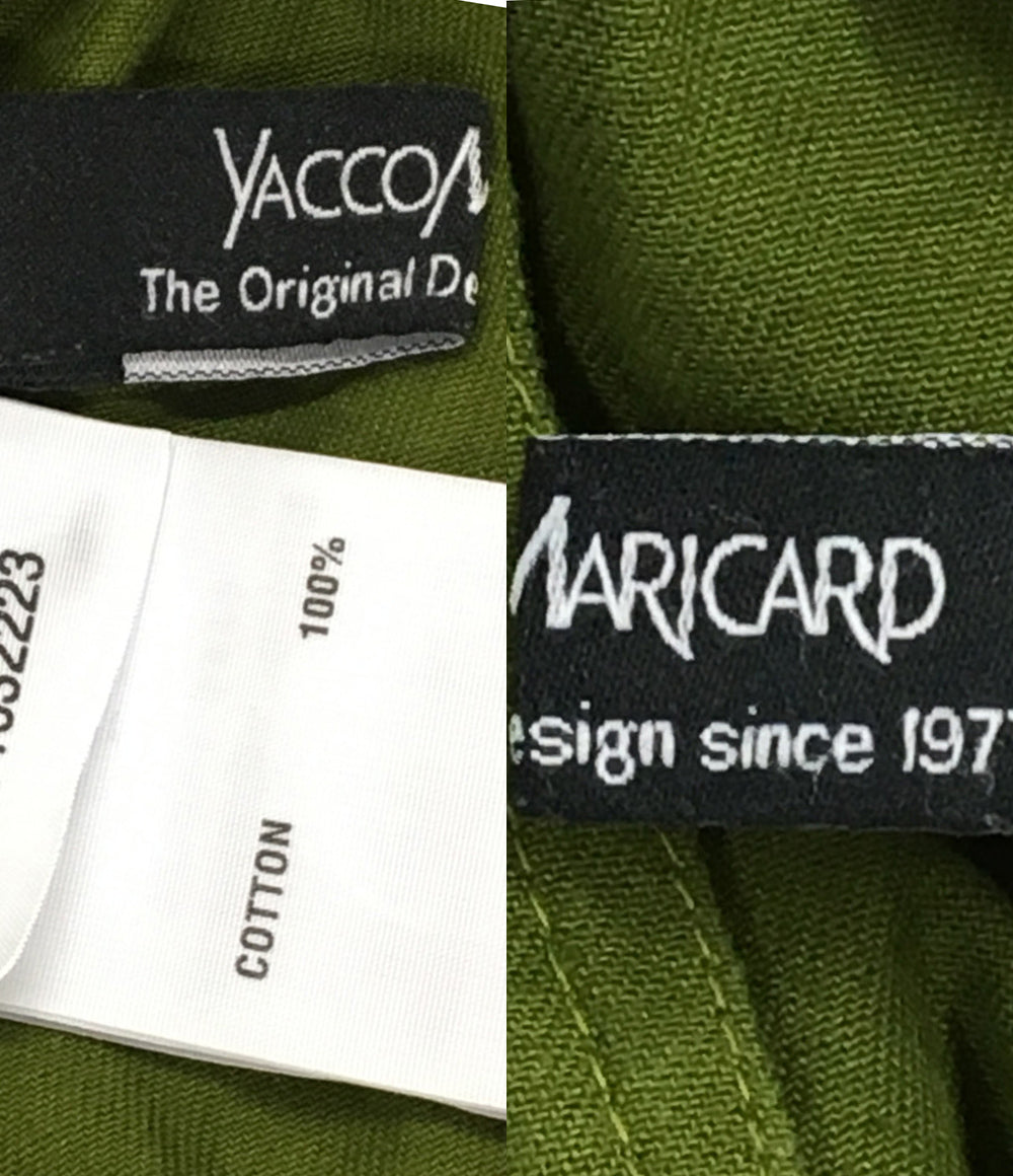 ヤッコマリカルド パンツ カーキ 1032223 レディース SIZE 1 YACCOMARICARD