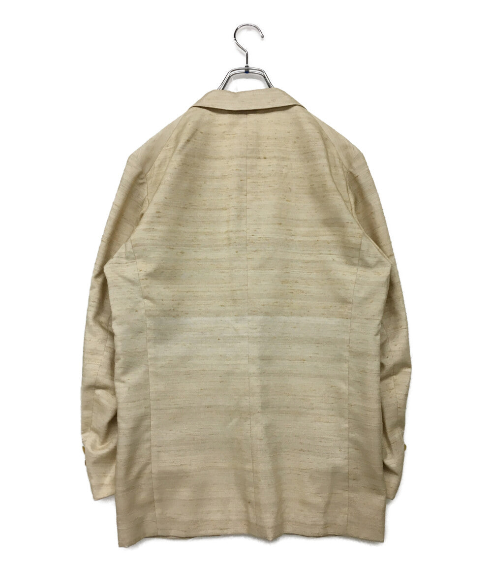 コムデギャルソンオムプリュス ジャケット PJ-10017 リネンポリ ベージュ メンズ SIZE M COMME des GARCONS HOMME PLUS