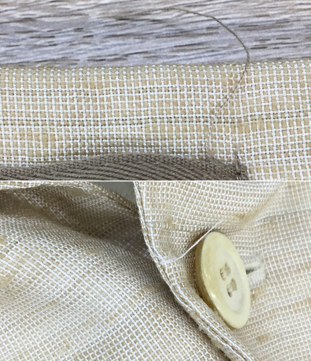 コムデギャルソンオムプリュス ジャケット PJ-10017 リネンポリ