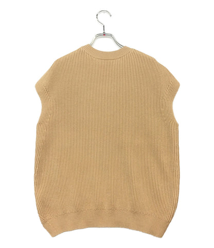 ドゥロワー ノースリーブニットベスト ベージュ 6518-105-0477 レディース SIZE 1 Drawer