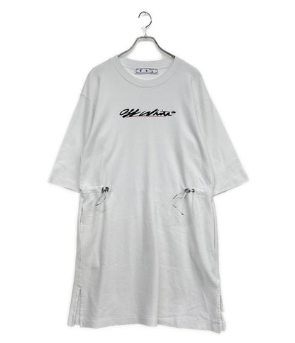 オフホワイト 七分袖ワンピース OWDB222R21JER001 レディース SIZE S OFF-White