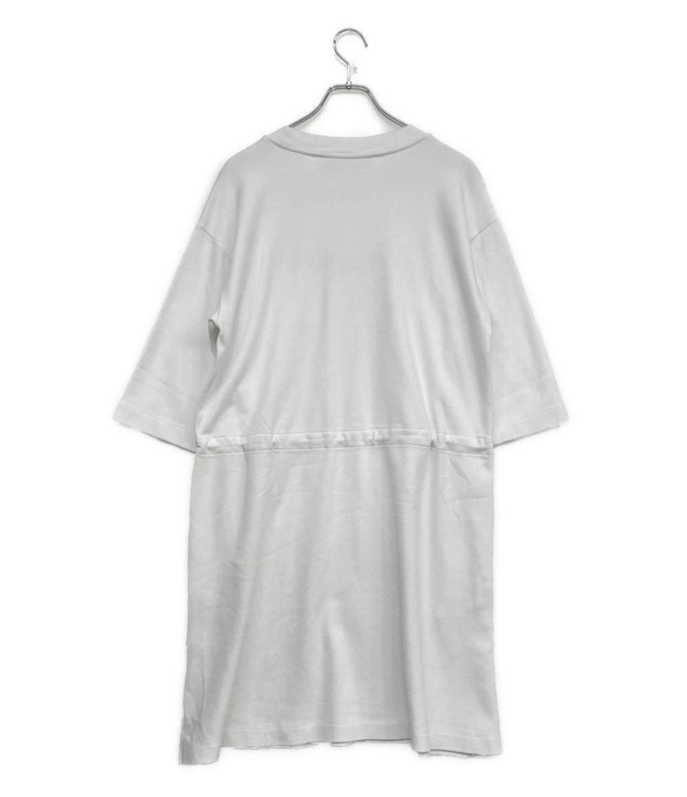 オフホワイト 七分袖ワンピース OWDB222R21JER001 レディース SIZE S OFF-White