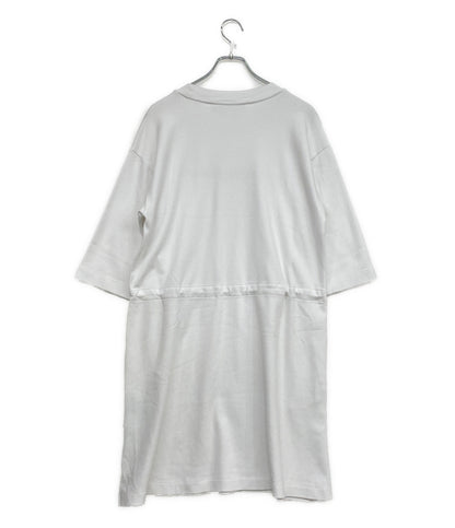 オフホワイト 七分袖ワンピース OWDB222R21JER001 レディース SIZE S OFF-White