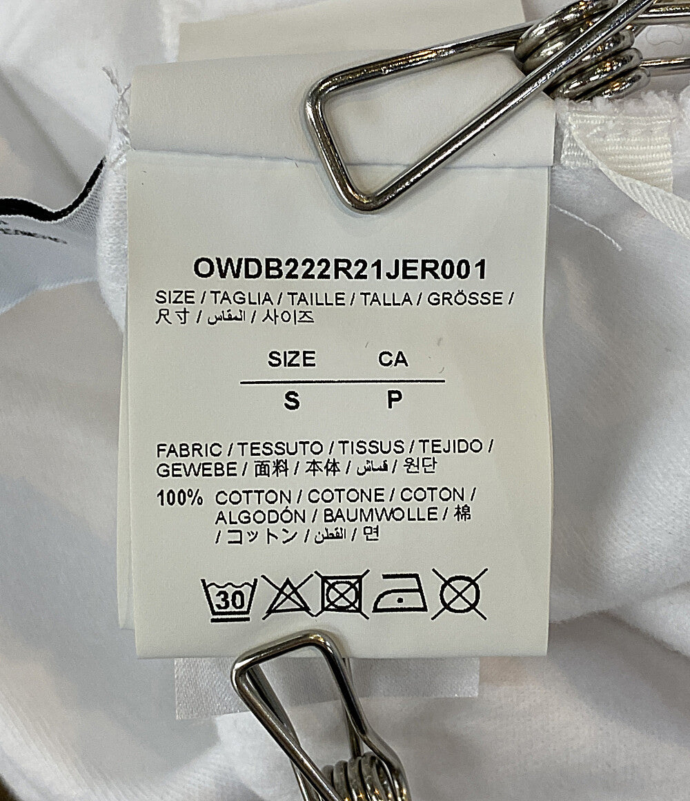 オフホワイト 七分袖ワンピース OWDB222R21JER001 レディース SIZE S OFF-White