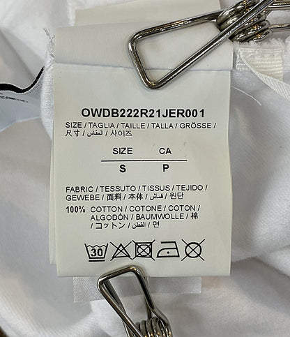 オフホワイト 七分袖ワンピース OWDB222R21JER001 レディース SIZE S OFF-White