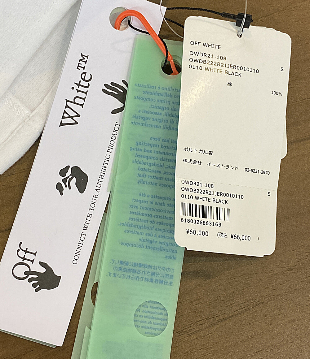 オフホワイト 七分袖ワンピース OWDB222R21JER001 レディース SIZE S OFF-White