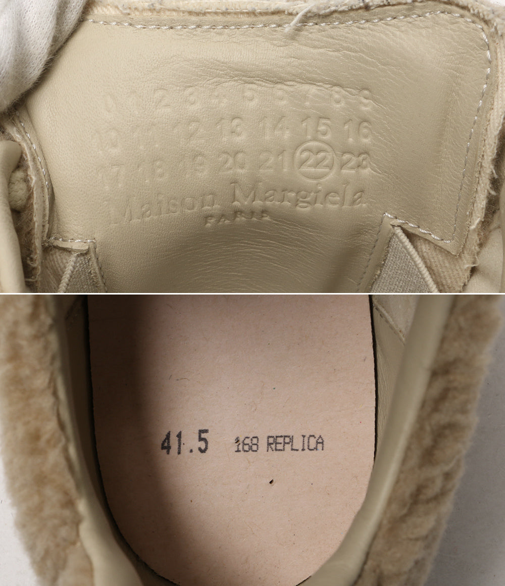 メゾンマルジェラ スニーカー ボア ジャーマントレーナー 21AW メンズ SIZE 41.5 Maison Margiela