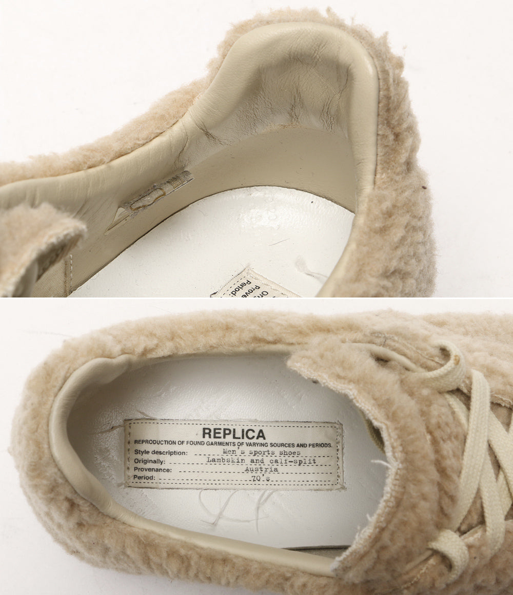 メゾンマルジェラ スニーカー ボア ジャーマントレーナー 21AW メンズ SIZE 41.5 Maison Margiela