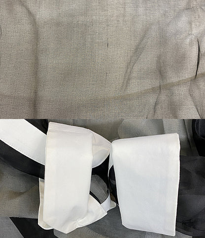 オフホワイト ブラウス レイヤードプリントシャツ OWGA080E20FAB001 レディース SIZE 40 OFF-WHITE