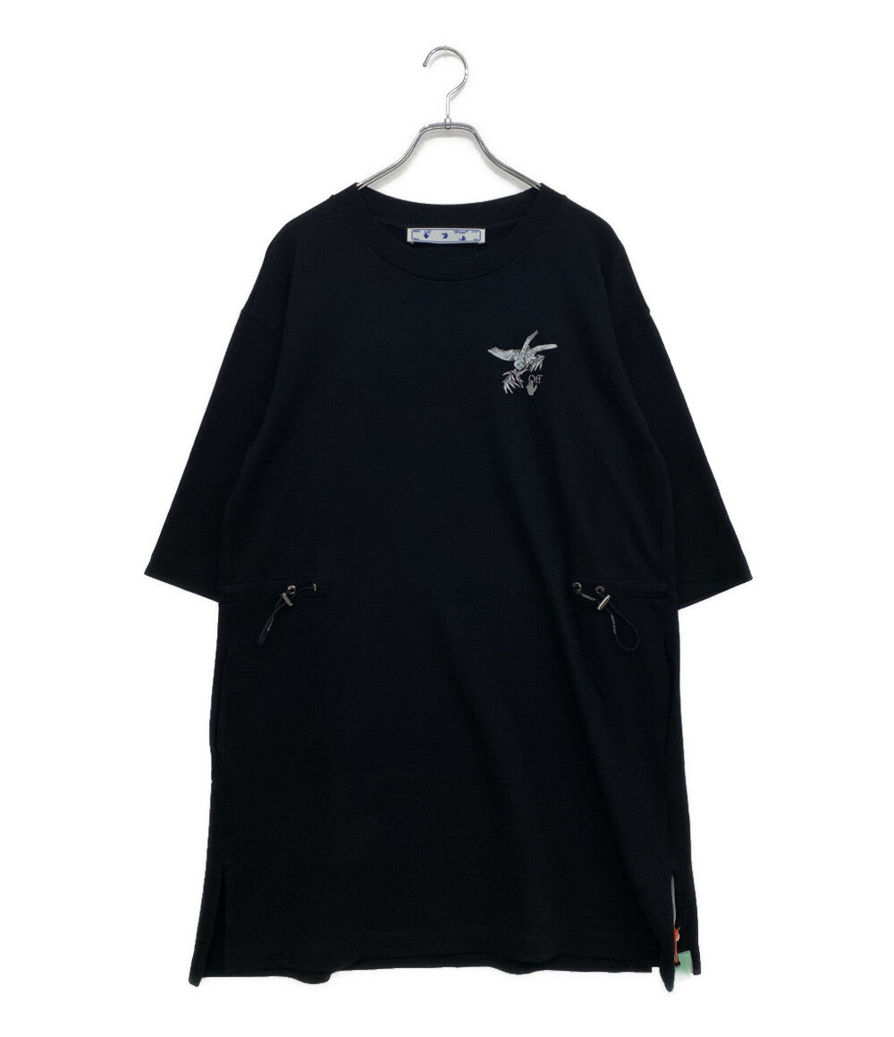 OFF-White 七分袖ワンピース OWDB222F20JER001 レディース SIZE M オフホワイト
