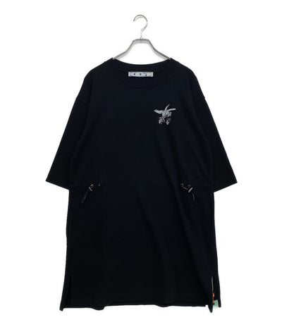 OFF-White 七分袖ワンピース OWDB222F20JER001 レディース SIZE M オフホワイト