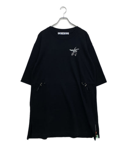 OFF-White 七分袖ワンピース OWDB222F20JER001 レディース SIZE M オフホワイト