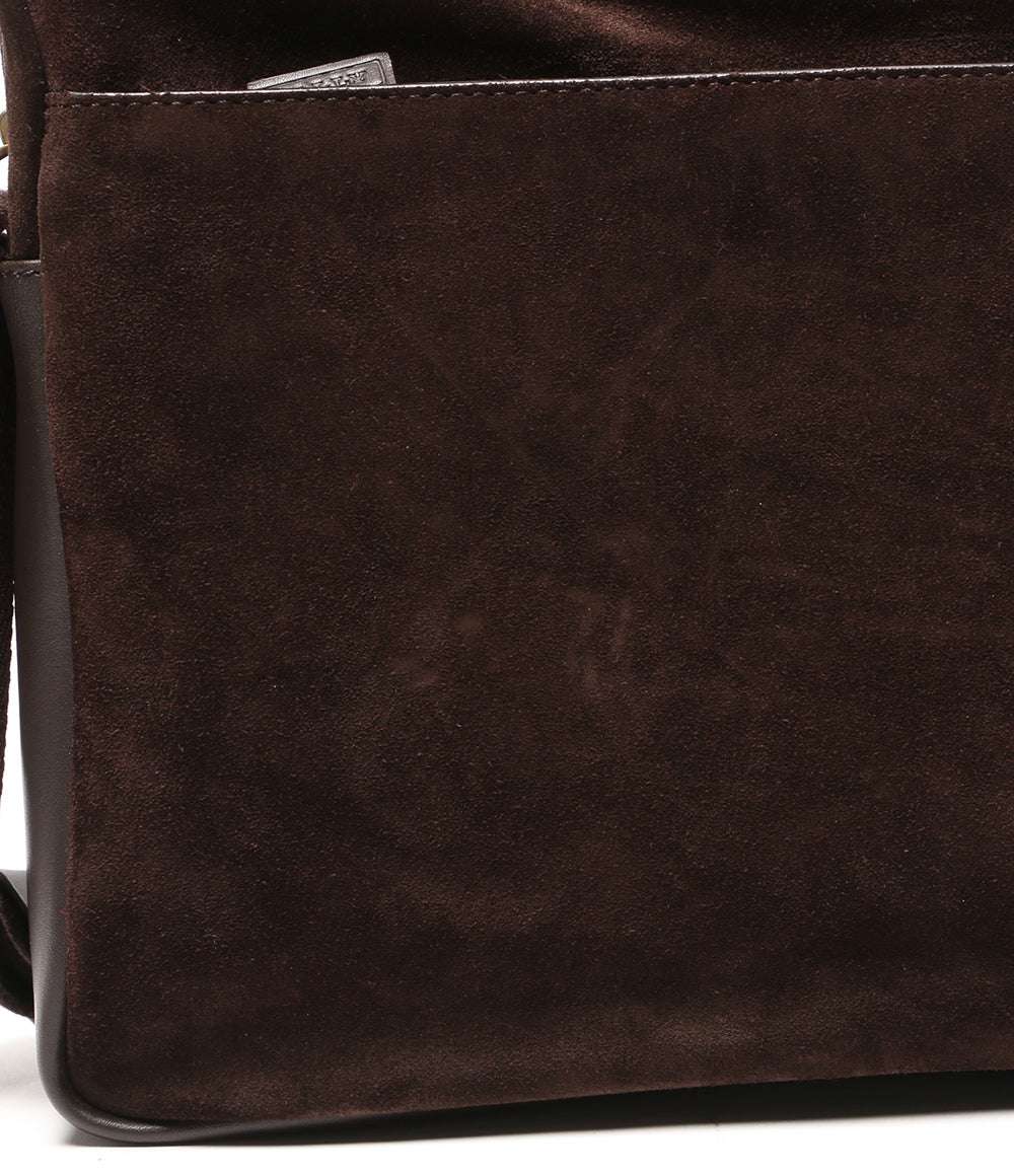 バリー ショルダーバッグ ブラウン スウェード レディース BALLY