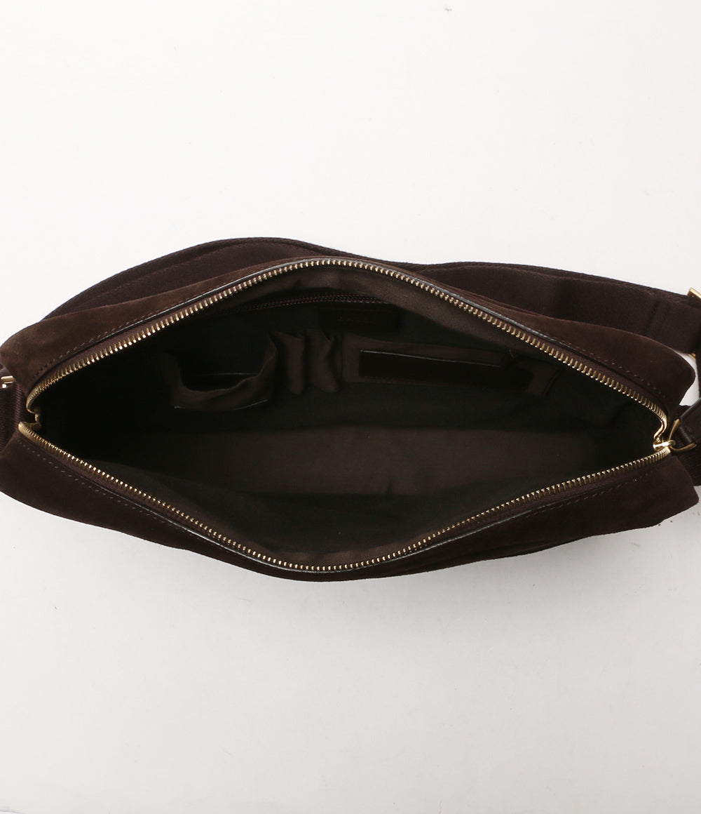 バリー ショルダーバッグ ブラウン スウェード レディース BALLY