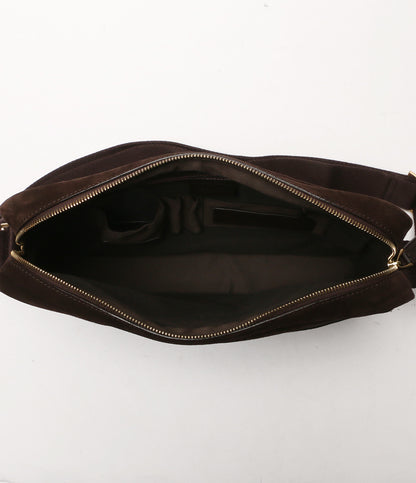 バリー ショルダーバッグ ブラウン スウェード レディース BALLY