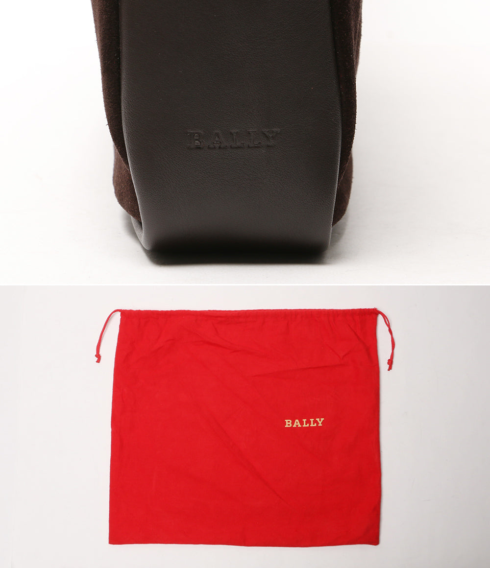 バリー ショルダーバッグ ブラウン スウェード レディース BALLY