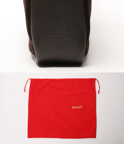 バリー ショルダーバッグ ブラウン スウェード レディース BALLY