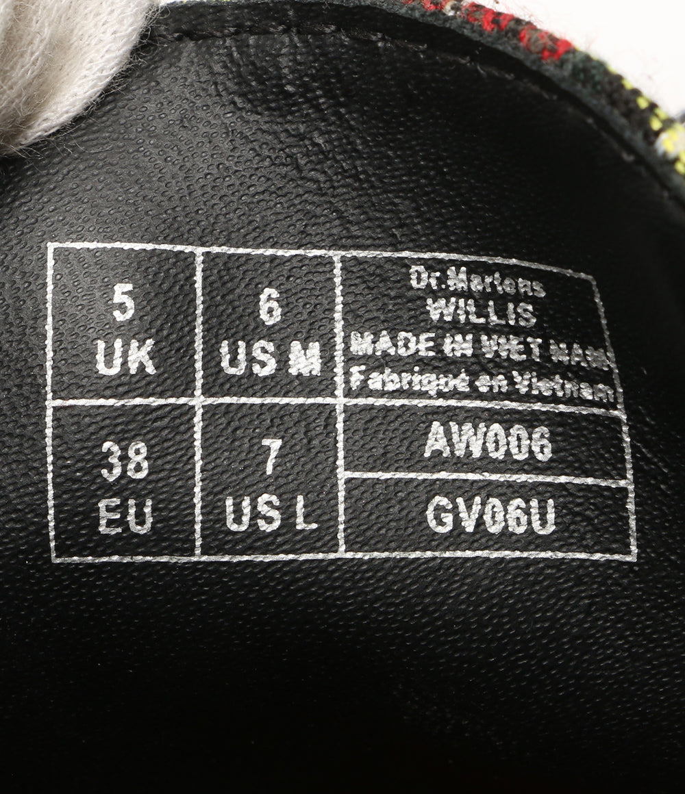 ドクターマーチン スニーカー WILLIS TARTAN 33914222 メンズ SIZE 5 Dr.Martens