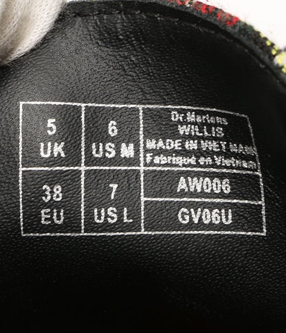 ドクターマーチン スニーカー WILLIS TARTAN 33914222 メンズ SIZE 5 Dr.Martens