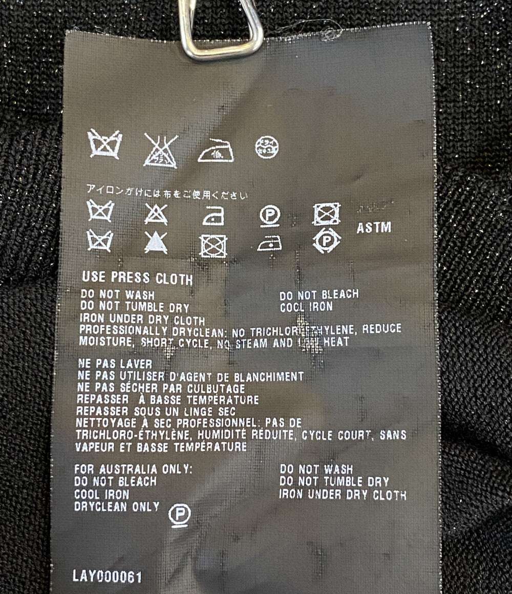 プラダ ニットポロシャツ ラメ メンズ SIZE 48 PRADA