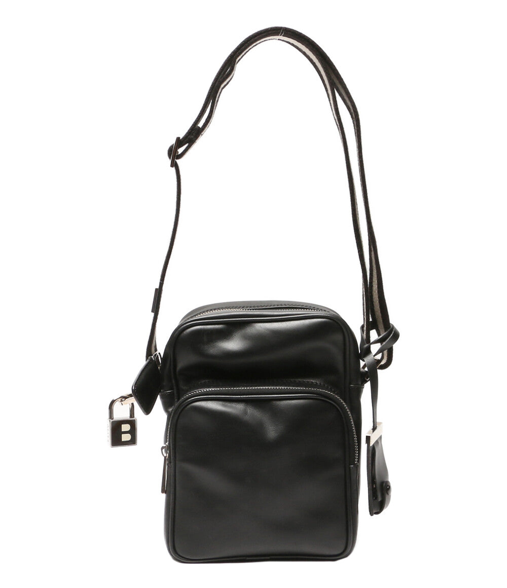 バリー ショルダーバッグ ブラック 鍵付き レディース BALLY