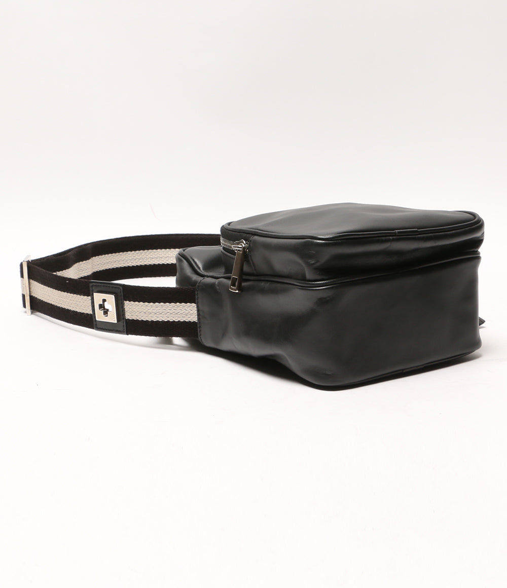 バリー ショルダーバッグ ブラック 鍵付き レディース BALLY