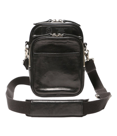 ジ・ウォームスクラフツ マニュファクチャー ショルダーバッグ ブラック メンズ the warmthcrafts-manufacture