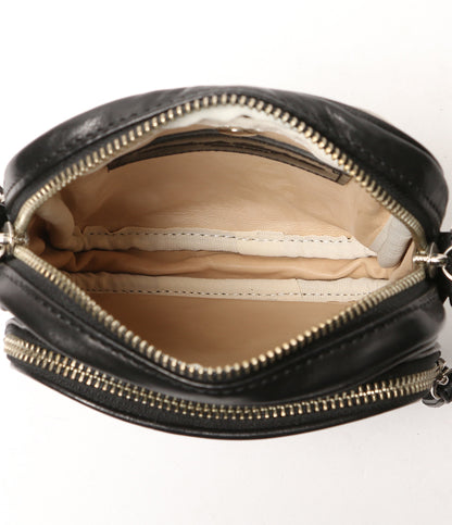 ジ・ウォームスクラフツ マニュファクチャー ショルダーバッグ ブラック メンズ the warmthcrafts-manufacture