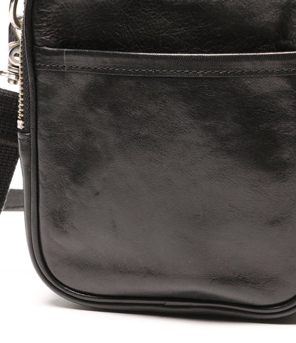 ジ・ウォームスクラフツ マニュファクチャー ショルダーバッグ ブラック メンズ the warmthcrafts-manufacture