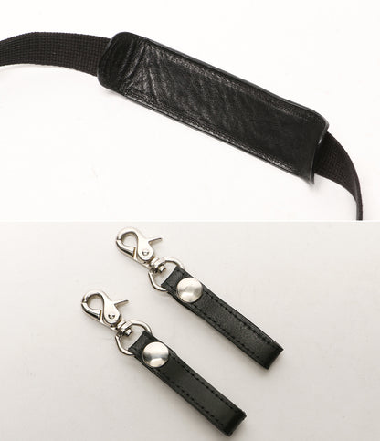 ジ・ウォームスクラフツ マニュファクチャー ショルダーバッグ ブラック メンズ the warmthcrafts-manufacture