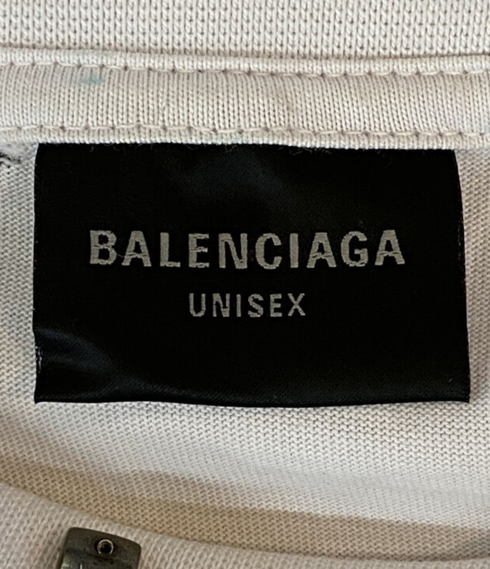 バレンシアガ 半袖Ｔシャツ Pierced T-Shirt 2023AW メンズ SIZE L BALENCIAGA