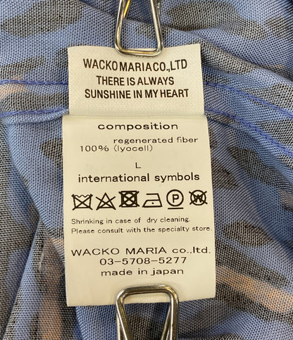 ワコマリア 美品 半袖シャツ 25SS HAWAIIAN SHIRT WMS-H106 メンズ SIZE L WACKO MARIA