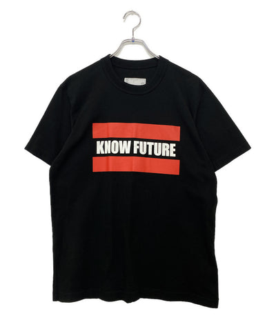 sacai 半袖Ｔシャツ ブラック KNOW FUTURE 24-0720S メンズ SIZE 2 サカイ